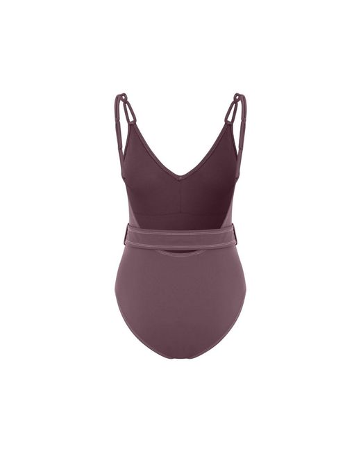 House of Silk Purple Lana Swimsuit
