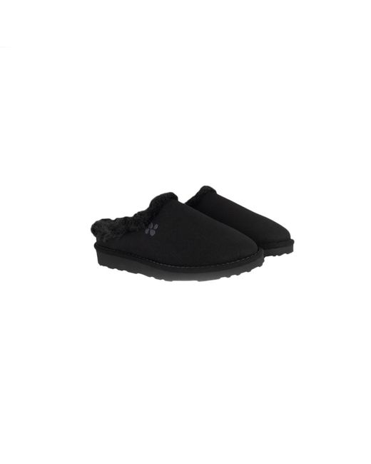 The New Orchard Black Classic Vegan Slippers