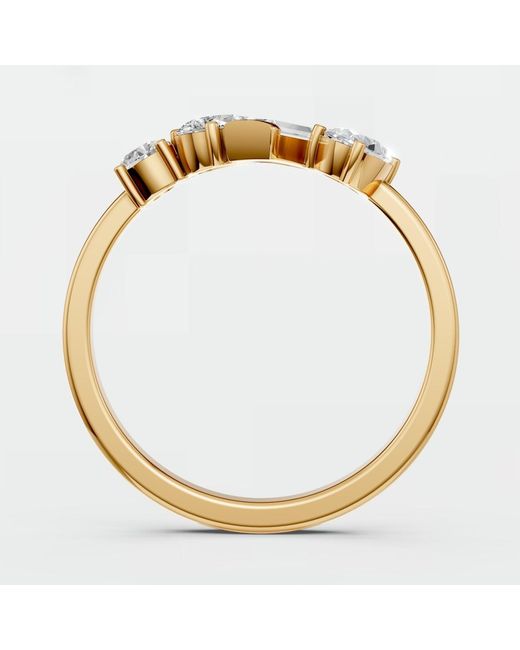 Aya Fine Jewelry Metallic Multi-Shape Lab Diamond Ring