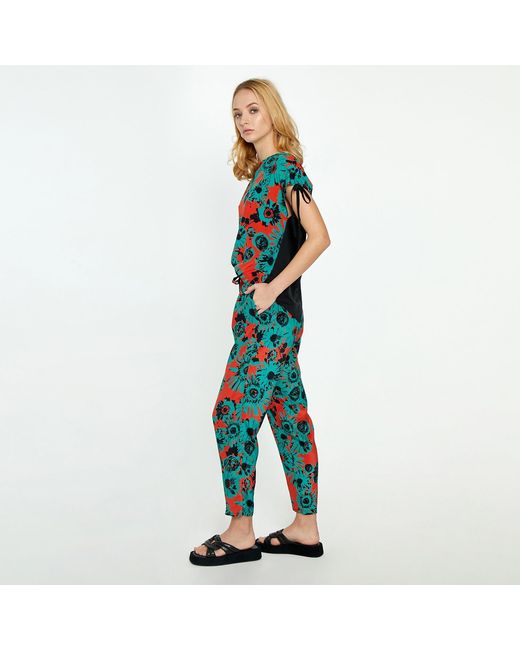 Emma Wallace Blue Kelly Top