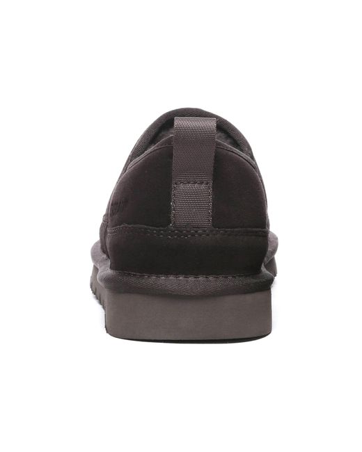 EverAu Australia Black Galah Slip On for men