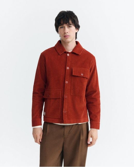 Thinking Mu Red Gabin Lightweight Jacket for men