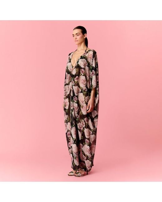 Nur Karaata Brown Anantara Bloom Cover Up