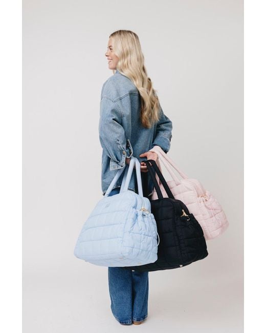 augustnoa Blue The Weekender Duffle Bag