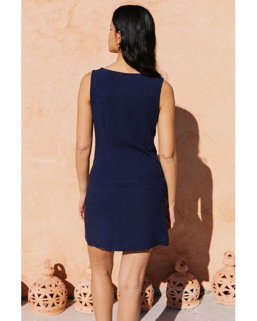 AVANI Apparel Blue Top Azalée