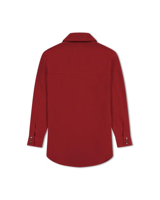 SECTION 101 Red Ellie Shacket