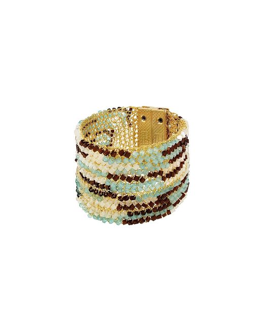 Lavish by Tricia Milaneze Metallic Mix Signature Handmade Crochet Bracelet