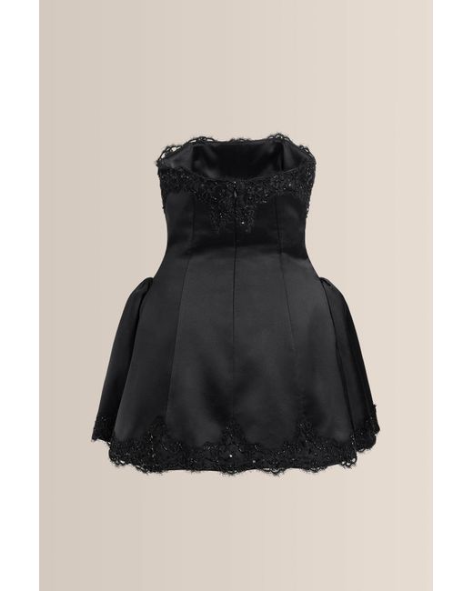 Scarlett Gasque Black Phantom Mini Dress