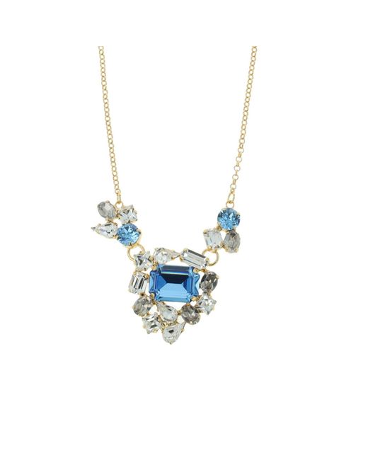 Otazu Blue Neutrals Satin Necklace