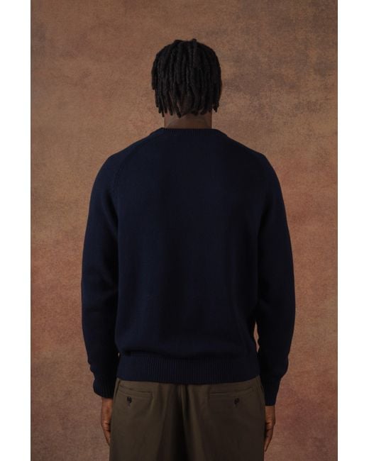 FELLA SWIM Blue Graham Golf Cart Knit for men