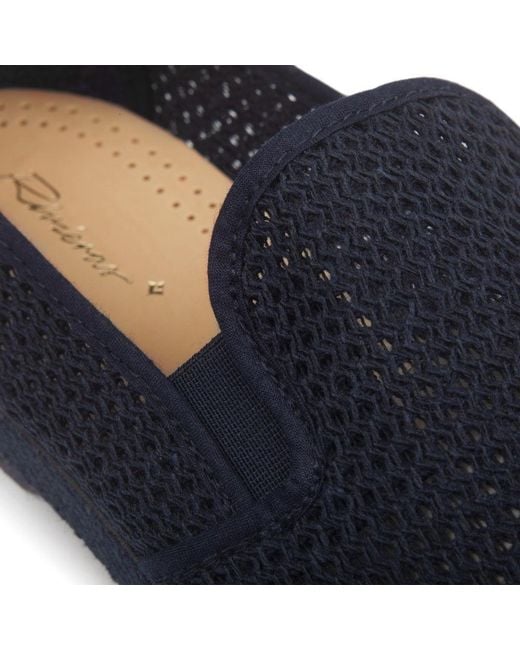 Rivieras Blue Classic Mesh Slip-On Loafer