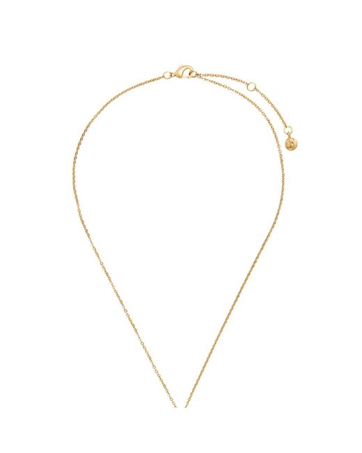 Fable England Metallic Bee Necklace & Stud Earrings Set