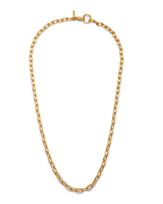 Jaredjamin Metallic Chain Reaction Necklace for men