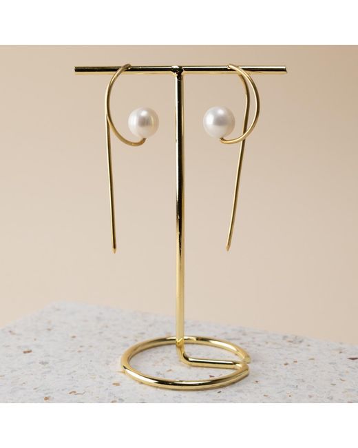Silver Moon Metallic Sterling Earrings – Moonlight