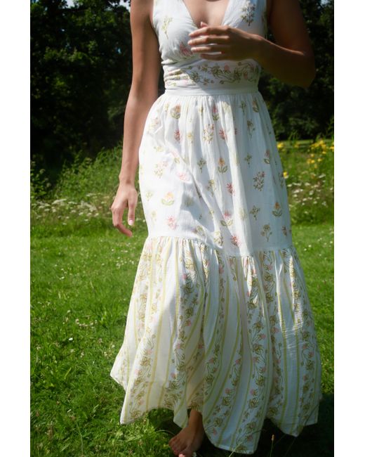 Em & Shi White Apothecary Dress
