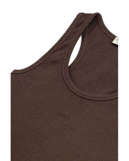 Nocturne Brown Printed Detail Maxi Dress