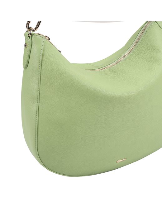 Paul Costelloe Green Bisbee Leather Shoulder Bag