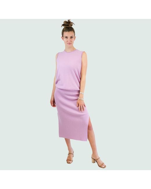 Zenzee Purple Cashmere Classic Tank