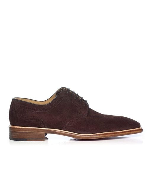 Mariano Shoes Brown Gandra Oxford for men