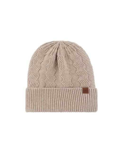 Norbron Natural Kordec Camel Beanie for men