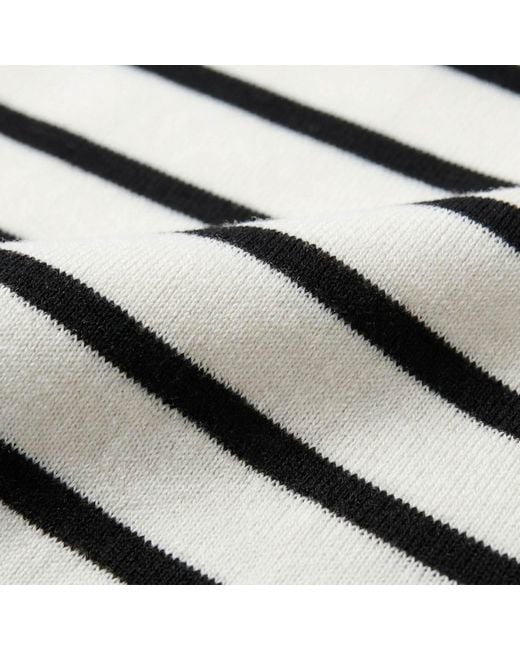 Modenaire Gray Striped Knit Top Sculpted Form