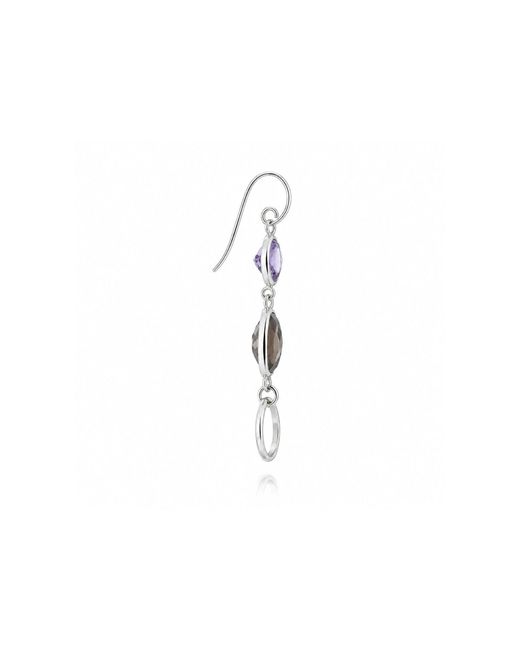 The Jewellery Store London White Desert Night's Queen Chandelier Earrings