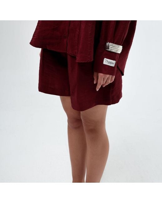 Thisisu Collection Purple Lyla Short