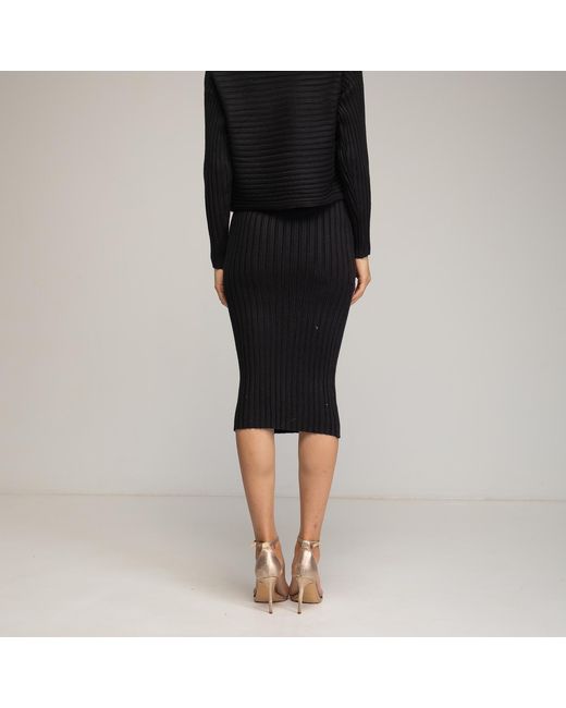 Tantra Spain Sl Black Strap Knit Dress