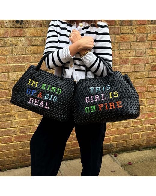 Lilly Loves Black I'M Kind Of A Big Deal Bag