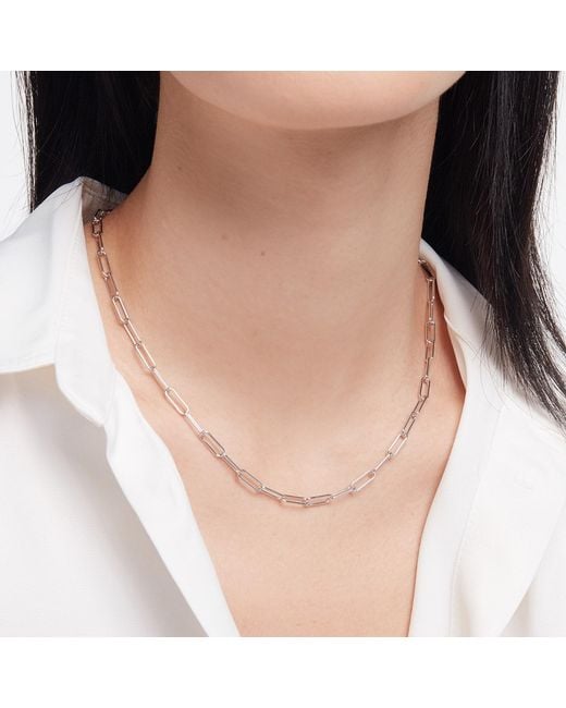 Onia Metallic Baby Clip Necklace