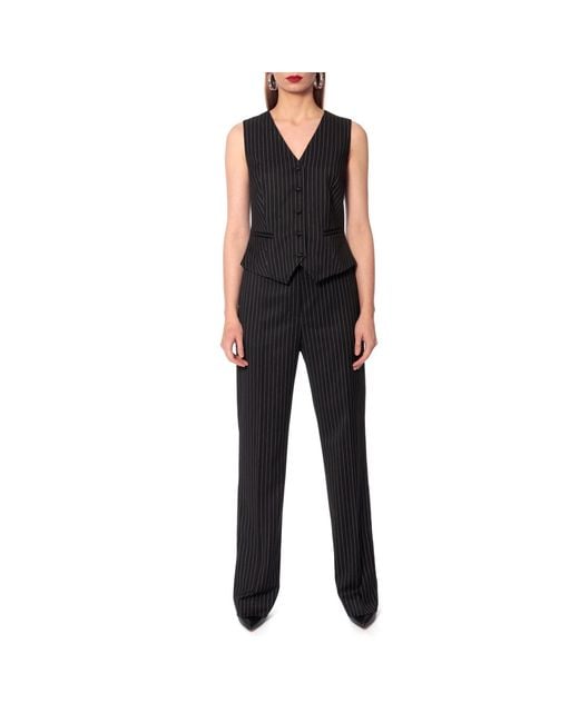 AGGI by HALEWSKI Black Hana Shadow Vest