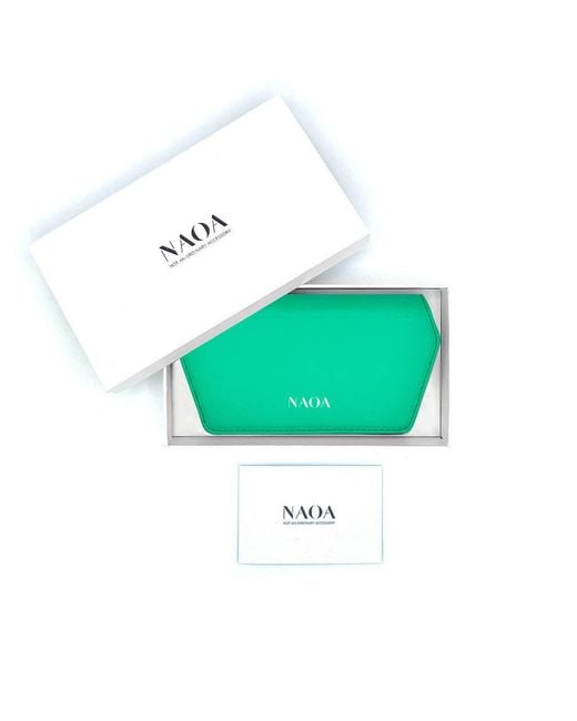 Naoa Green Slim Glasses Case Emerald