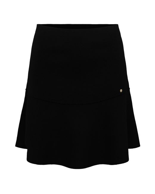tirillm Black Annie Flared Skirt