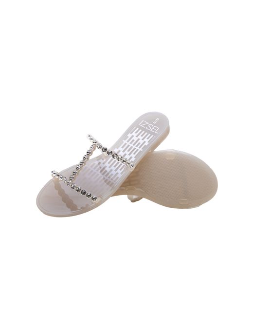 Izsel Black Melissa Sandal