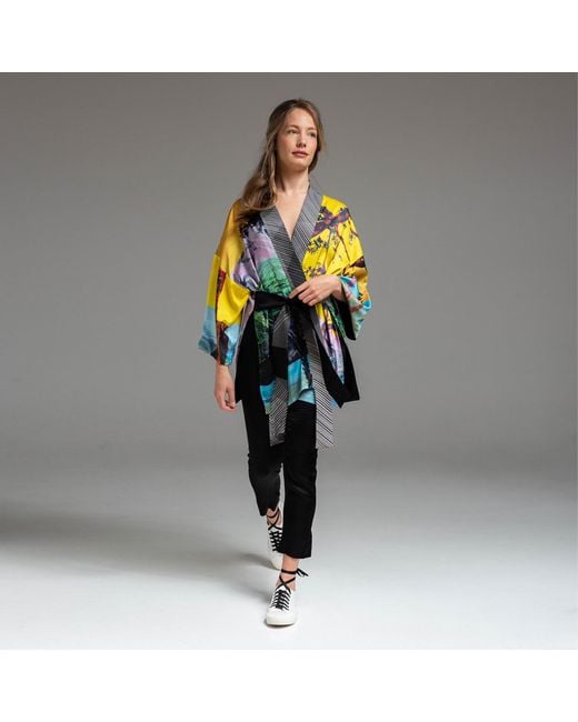 ARTISTA Blue Lima Kimono
