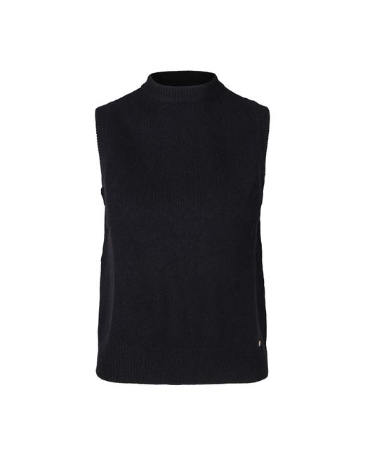 tirillm Black Agnes Cashmere Vest