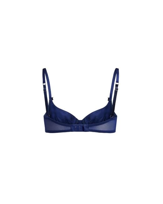 Scarlett Gasque Blue Plunge Tallulah Bra