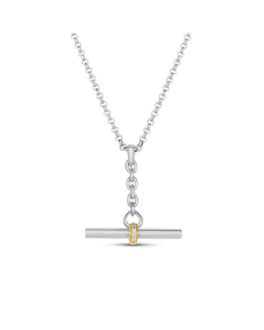 Dinny Hall White My World T-Bar Pendant