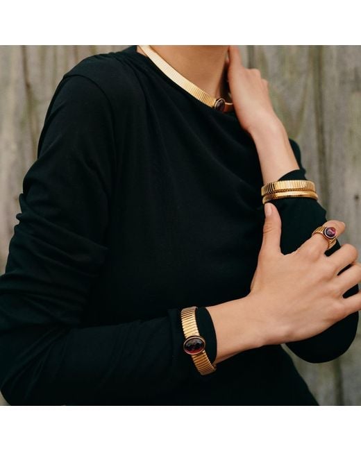 Retro Chic Metallic Gladiator Legacy Ring