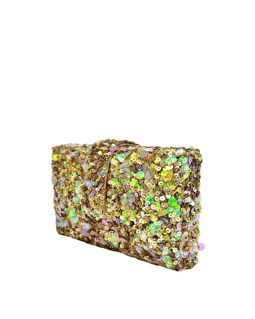 Simitri Green Moss Kitsch Clutch