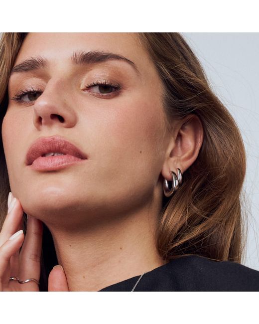 Sif Jakobs Jewellery White Earrings Borsa Pianura