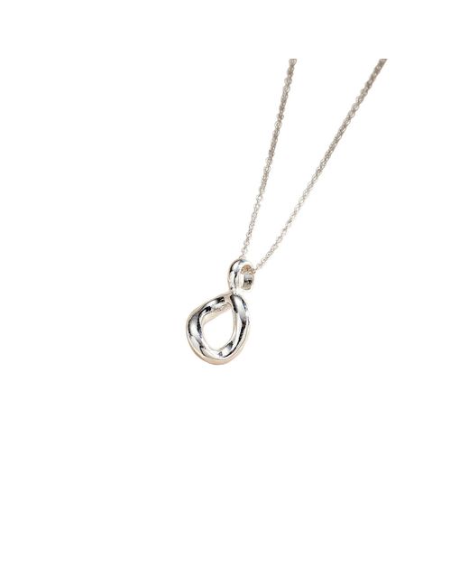 Posh Totty Designs Metallic Organic Drop Pendant Necklace