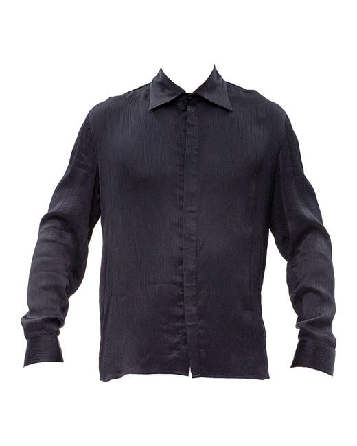 Maison Bogomil Blue Regular Fit Shirt for men