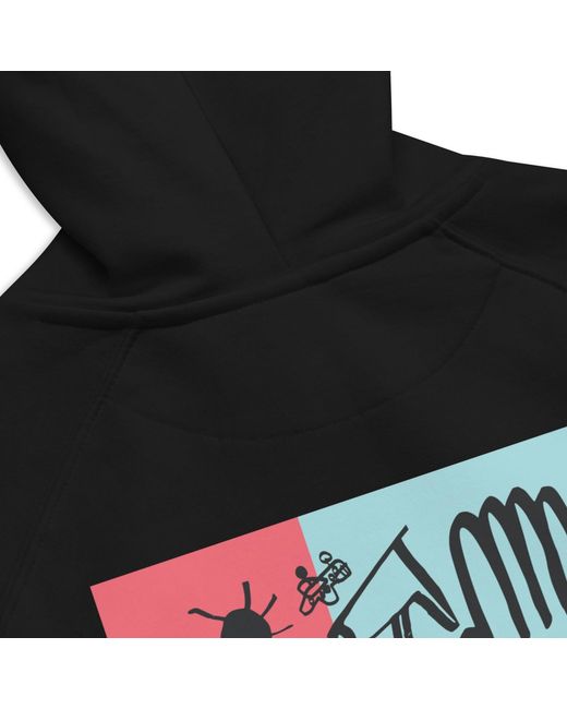 Anchor and Crew Black One Moon Safari Editions Organic Cotton Hoodie