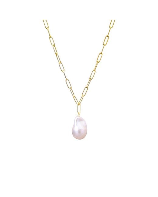 Chiara Tedeschi Jewellery Metallic Nerano Long Vermeil Necklace