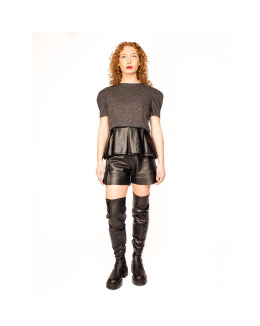 MARGOT VII Gray Lili Top