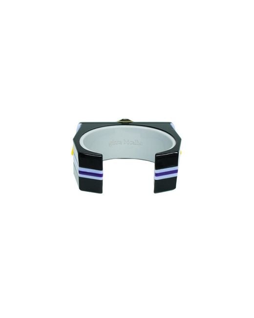 Gissa Bicalho Multicolor Handmade Acrylic Bracelet Kuntur/ Yellow