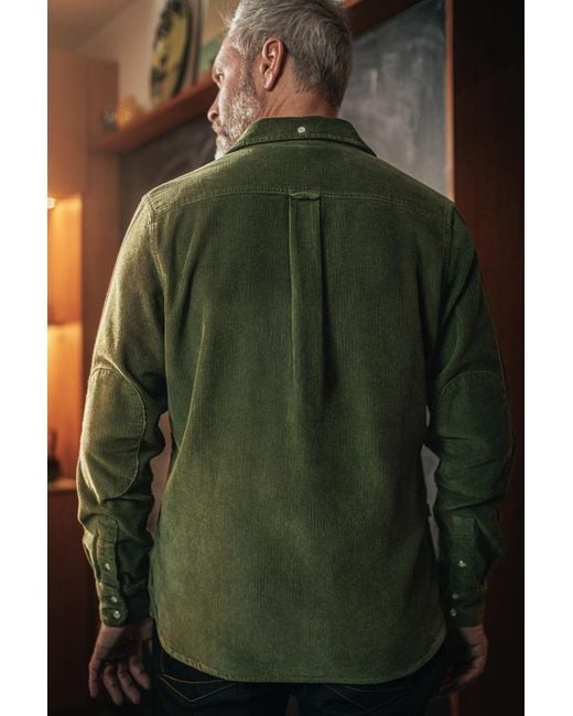 &SONS Trading Co Green Sunday Shirt Corduroy Army for men
