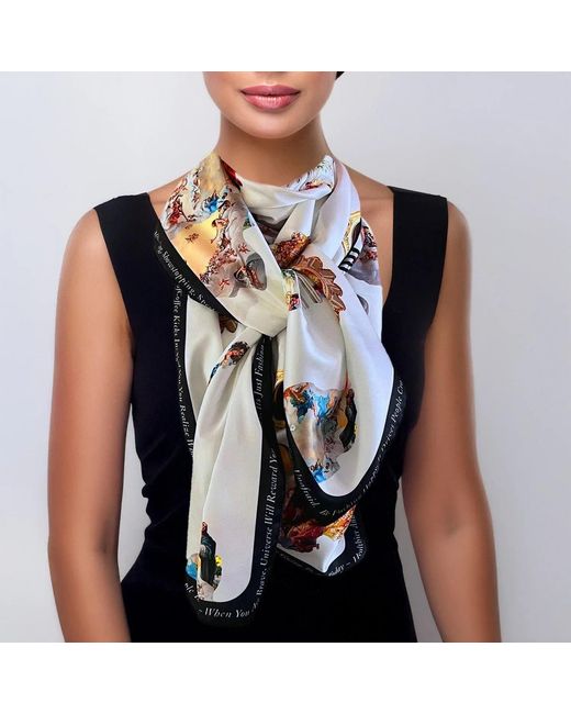 Maxjenny Metallic Scarf