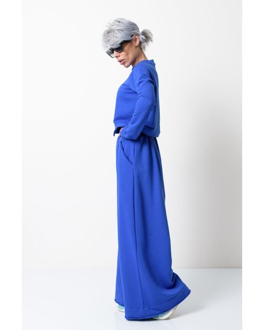 Clothes by Locker Room Blue Royal Two Piece Tracksuit Set For